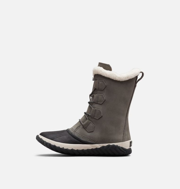 Womens Snow Boots Grey/Black - Sorel Out N About™ Plus Tall Duck Low - 429685-VJS